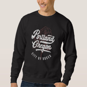 Moletom Portland Oregon City Of Rosa Vintage - Vintage - T