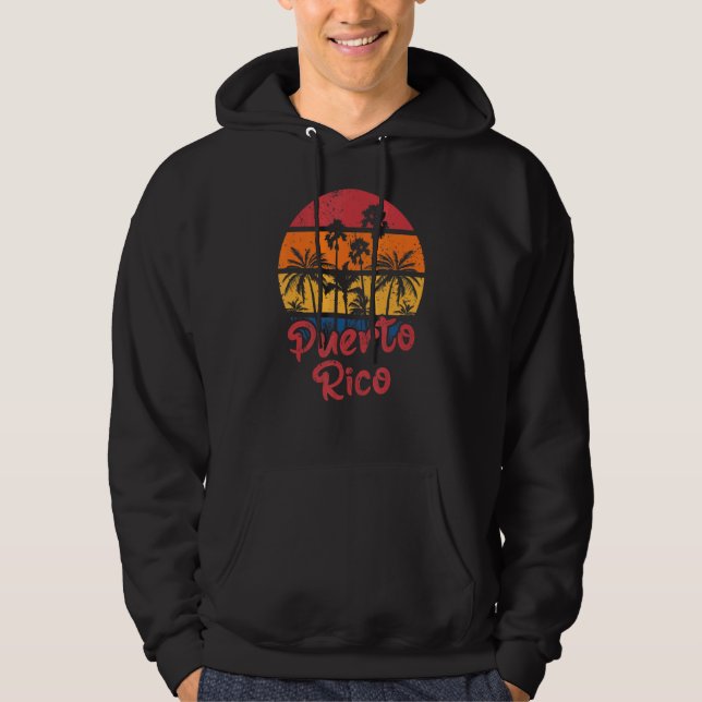 Moletom Porto Rico Surfing Vintage (Frente)