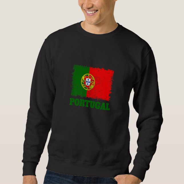 Moletom Portugal soccer & football fan 2022 Flag of Portug (Frente)