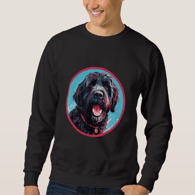 Moletom Portuguese Water Dog Breed Dog Design 1 (Frente)