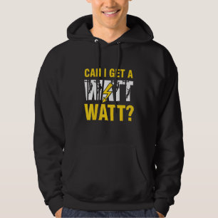 Moletom Posso Contratar um Eletricista Lineman Watt Watt