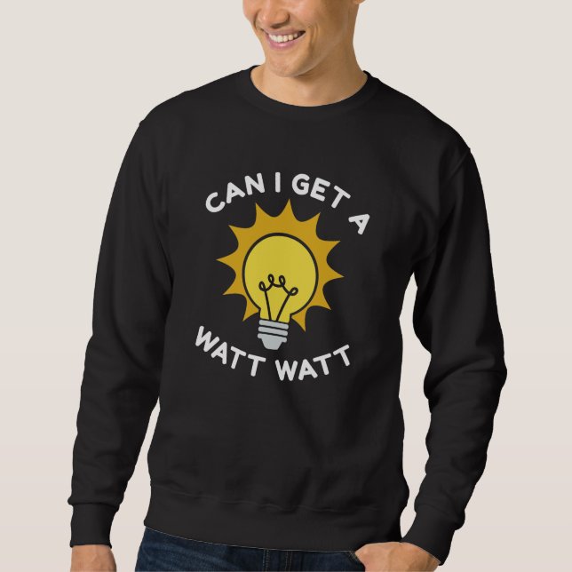 Moletom Posso Ter Um Watt Watt (Frente)