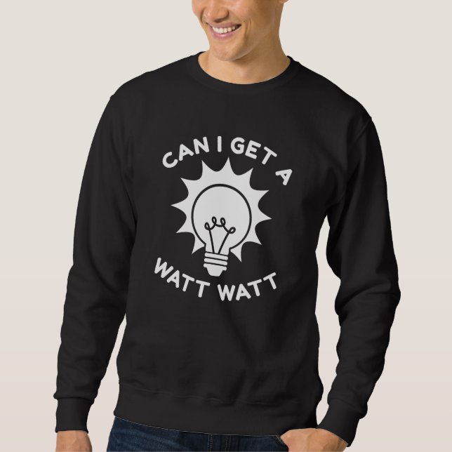 Moletom Posso Ter Um Watt Watt (Frente)