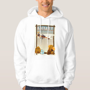 Moletom poster viagens vintage