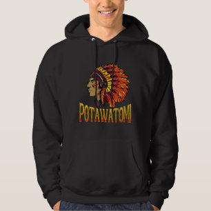 Moletom Potawatomi Tribe Americana Nativa Potawatomi Herit