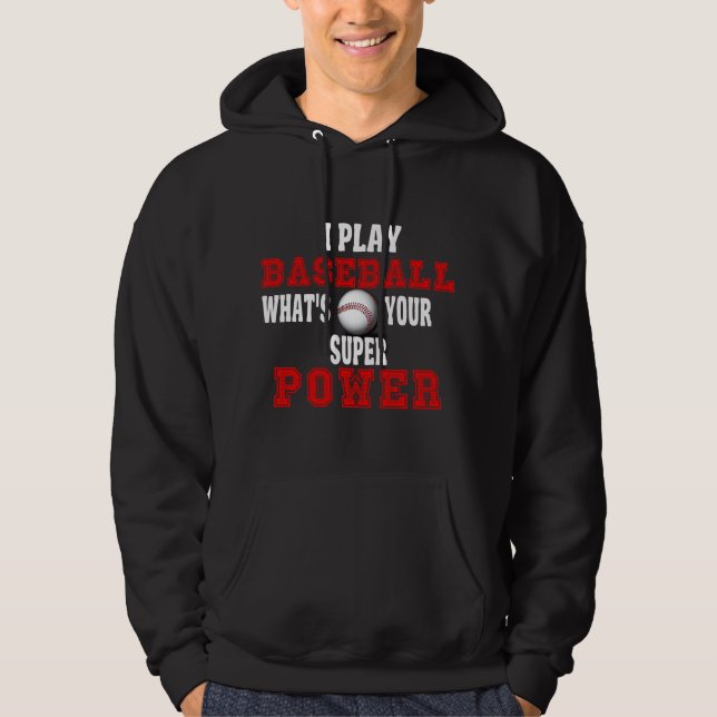 Moletom Potência do Baseball (Frente)