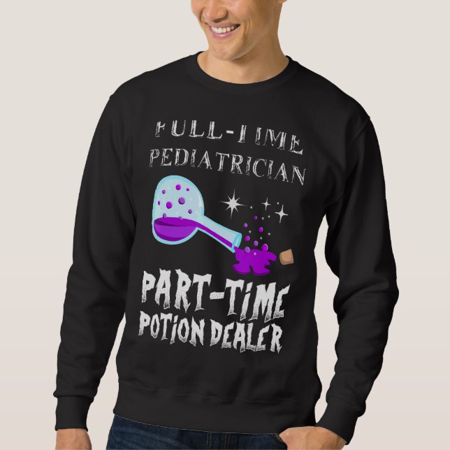 Moletom Potion Bottle Gothic Pediatra Costume Hallowe (Frente)