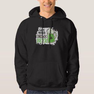 Moletom Poupe Água Beer Rua Engraçada Patrick Day Bekin
