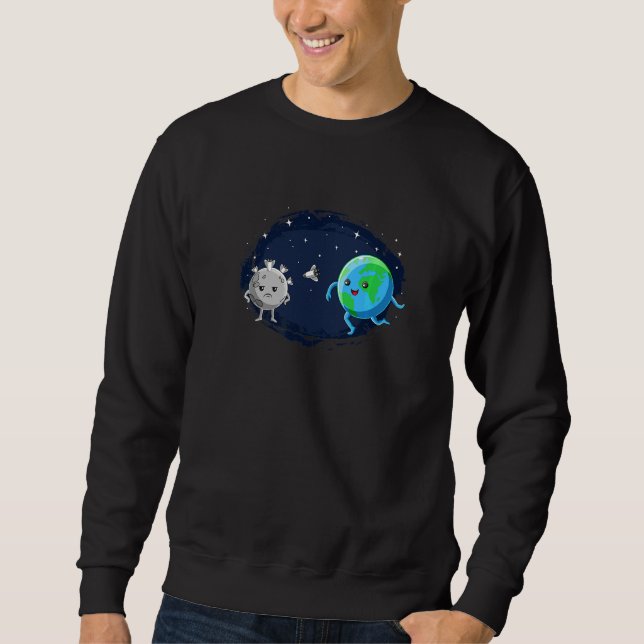 Moletom Pouso na Lua Exploração Espacial Espaçonave Astron (Frente)