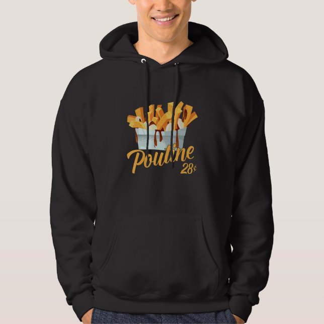 Moletom Poutine Retro Canadá Montreal Comida Apaixonados P (Frente)