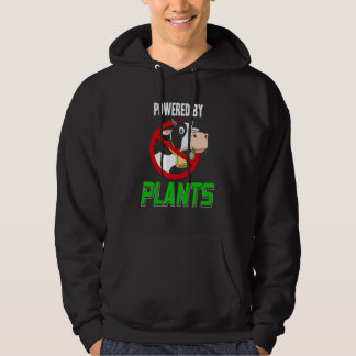 Moletom Powered By Plants Awesome Retro Vegan Designs Pres
