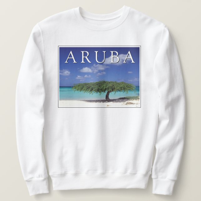 Moletom Praia Eagle | Caribe, Aruba (Frente do Design)