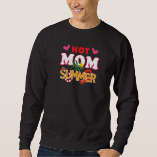 Moletom Praia Gráfica de Verão da Hot Mãe