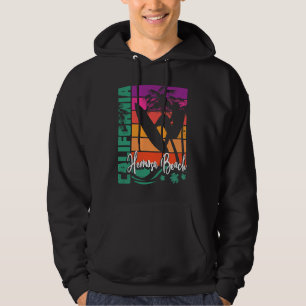 Moletom Praia Sunset Retro Hermosa Beach Califórnia Surfis