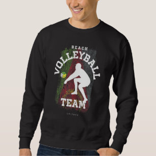 Moletom Praia Voleibol Eritreia Bandeira Amar Voleibol