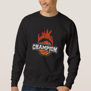 Moletom Prática Como Um Campeão De Basquete Esportivo
