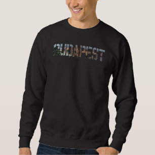 Moletom Prática de souvenir da Cidade de Budapeste, Hungri