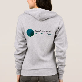 Moletom Preciso de mais Yarn (Yarn): Artesanatos Knit Croc