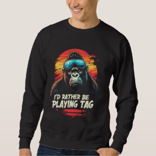 Moletom Preferencialmente JOGAR TAG Gorilla
