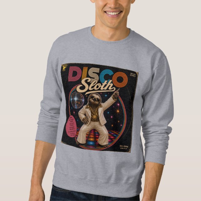 Moletom Preguiça Disco (Frente)