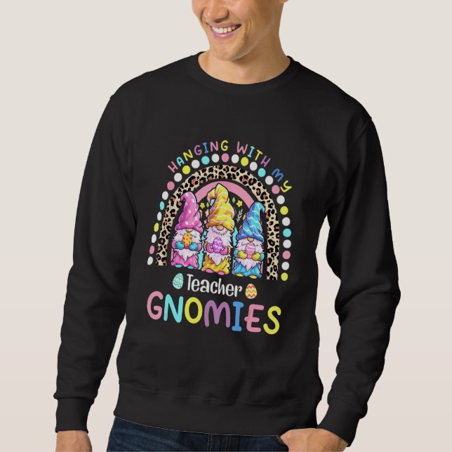 Moletom Prendendo Com Meu Professor De Gnomias Bunny Easte (Frente)