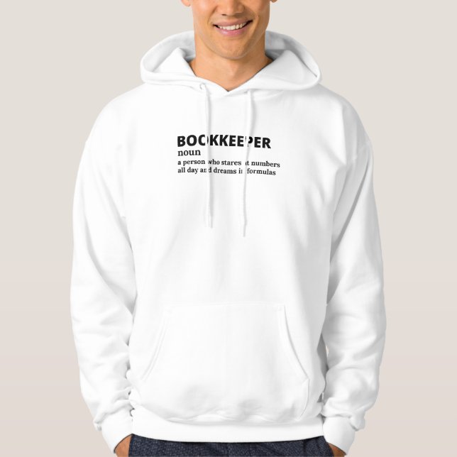 Moletom Preparador Fiscal Hoodie Funny Definition (Frente)