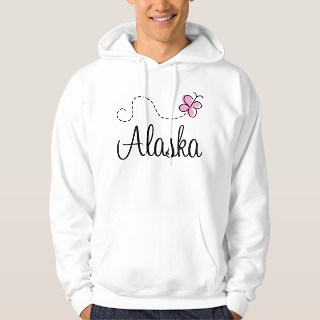 Moletom Presente bonito do t-shirt de Alaska (Frente)