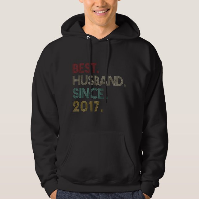 Moletom Presente de 4º Aniversário de Casamento para Ele M (Frente)