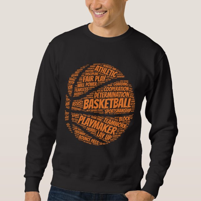 Moletom Presente de basquetebol para rapazes e raparigas (Frente)