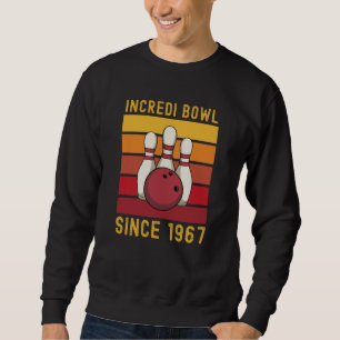 Moletom Presente de boliche para o Bowler de 54 anos 1967