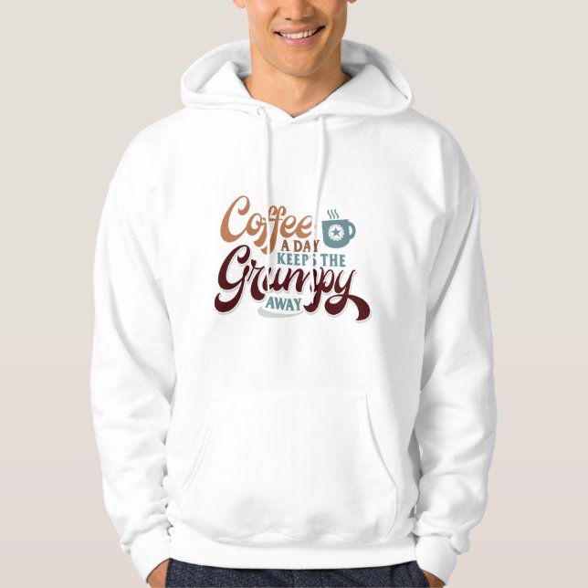 Moletom Presente de Café Diário para Amante de Café (Frente)