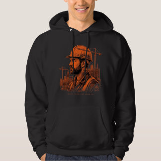 Moletom Presente de Construção Feito Desde a Mente