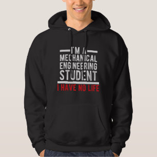 Moletom Presente de Futuro Engenheiro Mecânico Estudante d