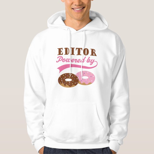 Moletom Presente do editor (rosquinhas) (Frente)