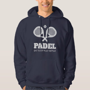 Moletom Presente engraçado de capuz desportiva para padel 