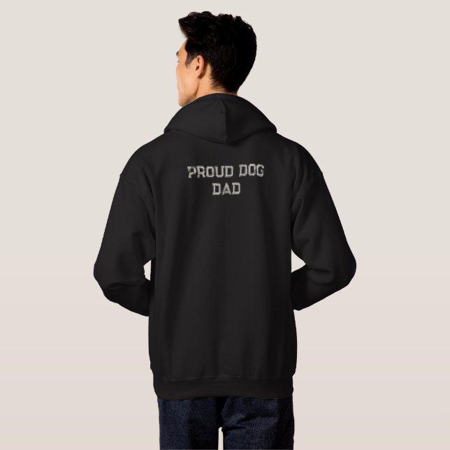 Moletom Presente engraçado e moderno para o orgulhoso pai  (Parte Traseira Completa)