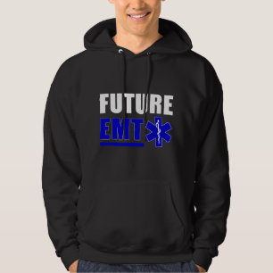 Moletom Presente Futuro EMT para Paramédico e Técnico de E