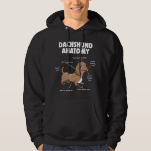 Moletom Presente para cães  Anatomia Dachshund Funny Wein