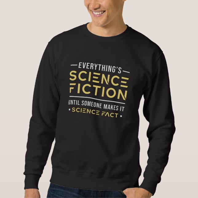 Moletom Presente para Nerd de Alienígenas de Ciência do Di (Frente)