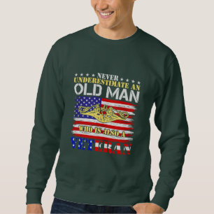 Moletom Presente para o vovô   Quem ama T-Shirt do exércit