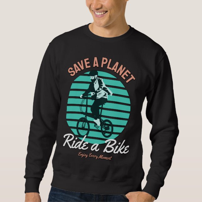 Moletom Presente Perfeito para Amante de Bicicleta - Salve (Frente)