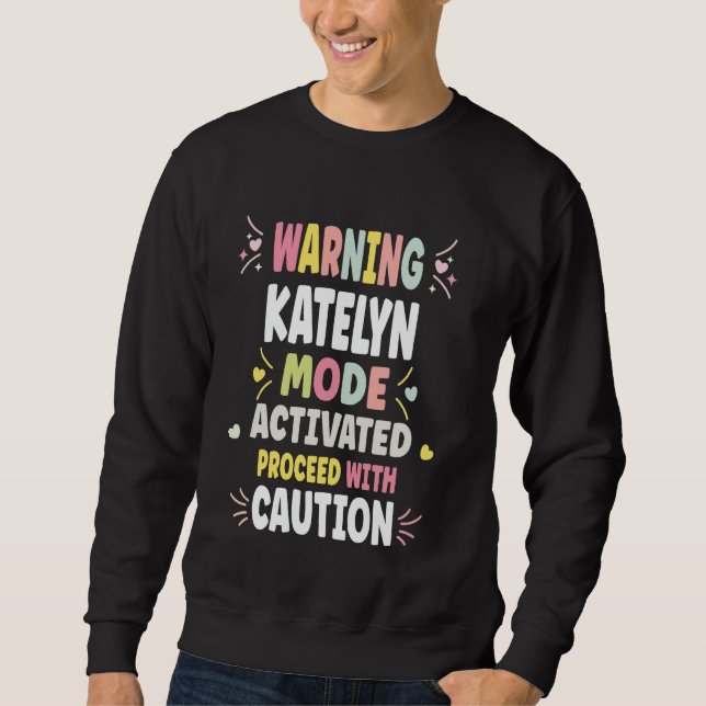 Moletom Presente Personalizado para Mulheres KATELYN Perso (Frente)