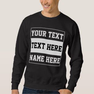 Moletom Presente personalizado texto nome personalizar pre