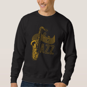 Moletom Presente Saxofonista Jazz