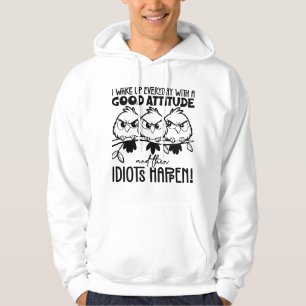 Moletom Presentes de Citação de Pássaro Engraçado para Idi
