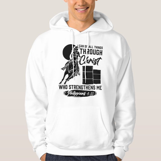 Moletom Presentes de Corridas de Barril para Meninas e Mul (Frente)