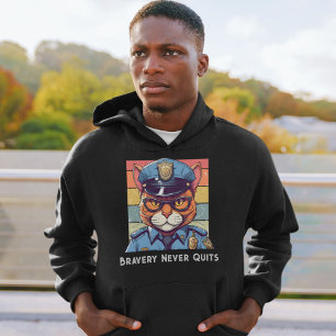 Moletom Presentes de Gato de Aniversário para Agentes da P