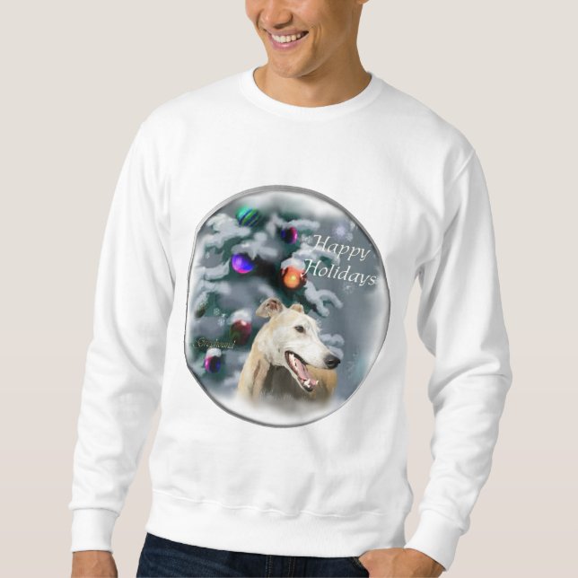 Moletom Presentes de Natal de Greyhound (Frente)