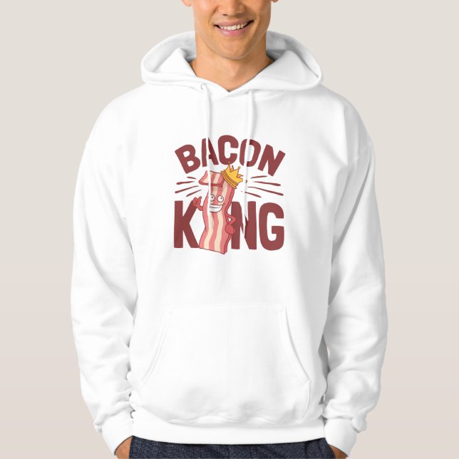 Moletom Presentes de Sobrecarga de Carne do Bacon King par (Frente)