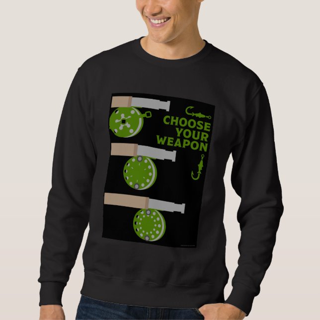 Moletom Presentes De T-Shirt Para Pesca De Voo Pró (Frente)
